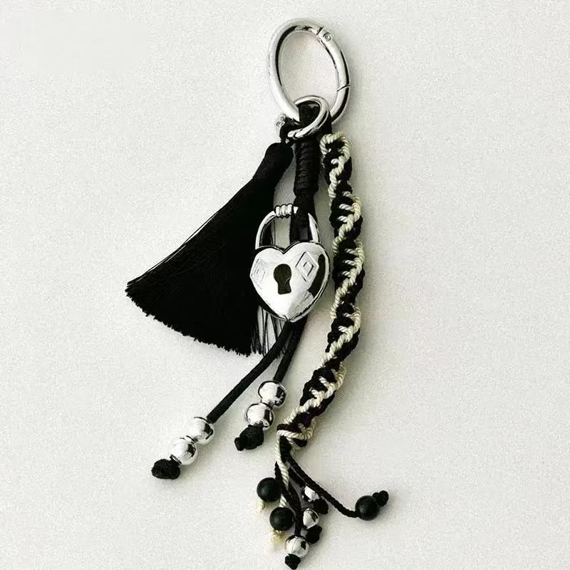 Chain Lock Combination - INS - Style Bag Charm: Braided