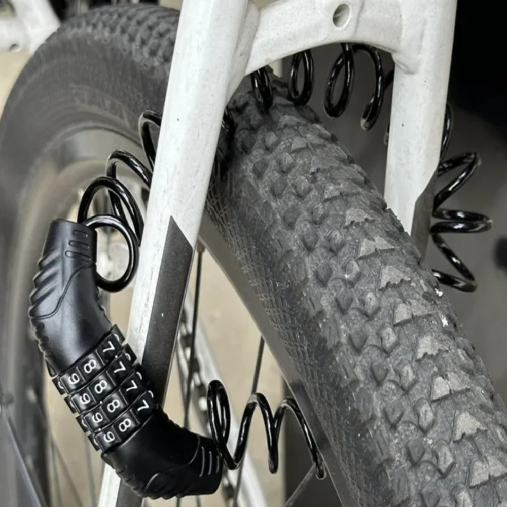 Chain Lock Combination - 4 Digit Password Combination Portable Anti-theft