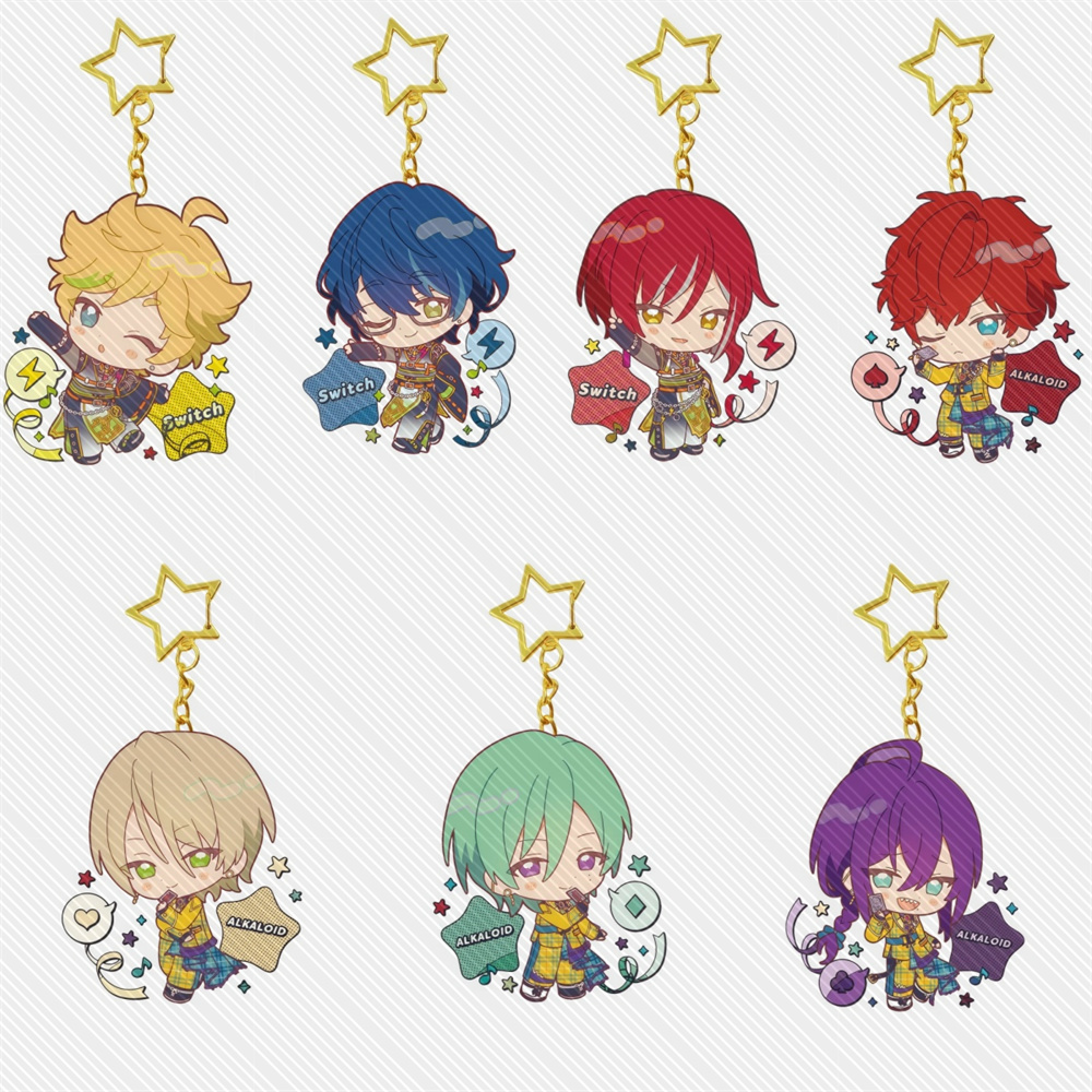 Chain Lock Combination - 6CM game Ensemble Stars!! Acrylic Stand