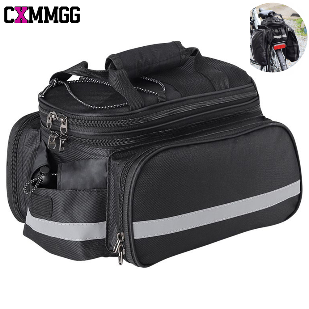 Panniers Waterproof Rear - 27L Bike Rear Rack Bag -