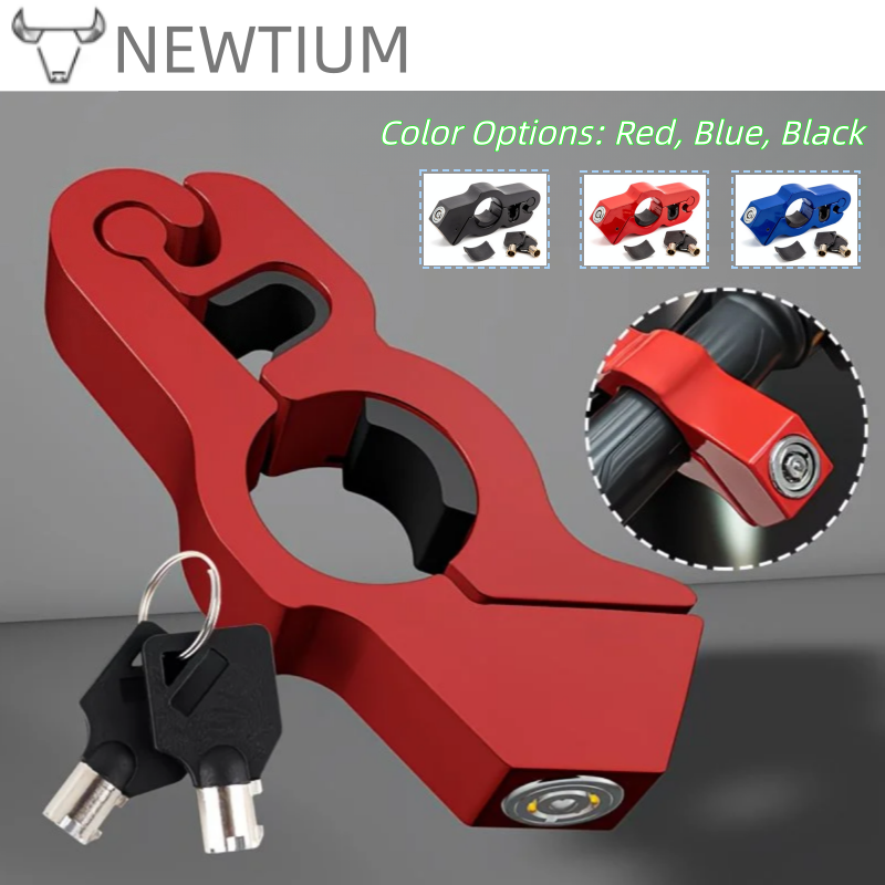 Commuter Bike Lock - Motorcycle & Bicycle Handlebar Lock Heavy