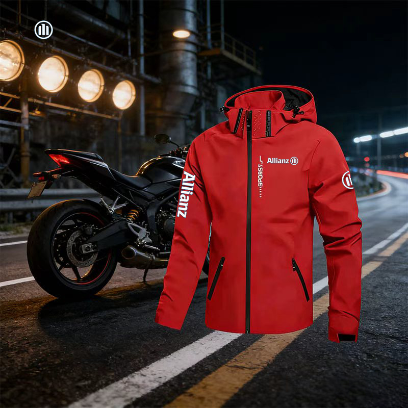 Cycling Commuter Jacket - 2026 allianz logo Men's outdoor casual