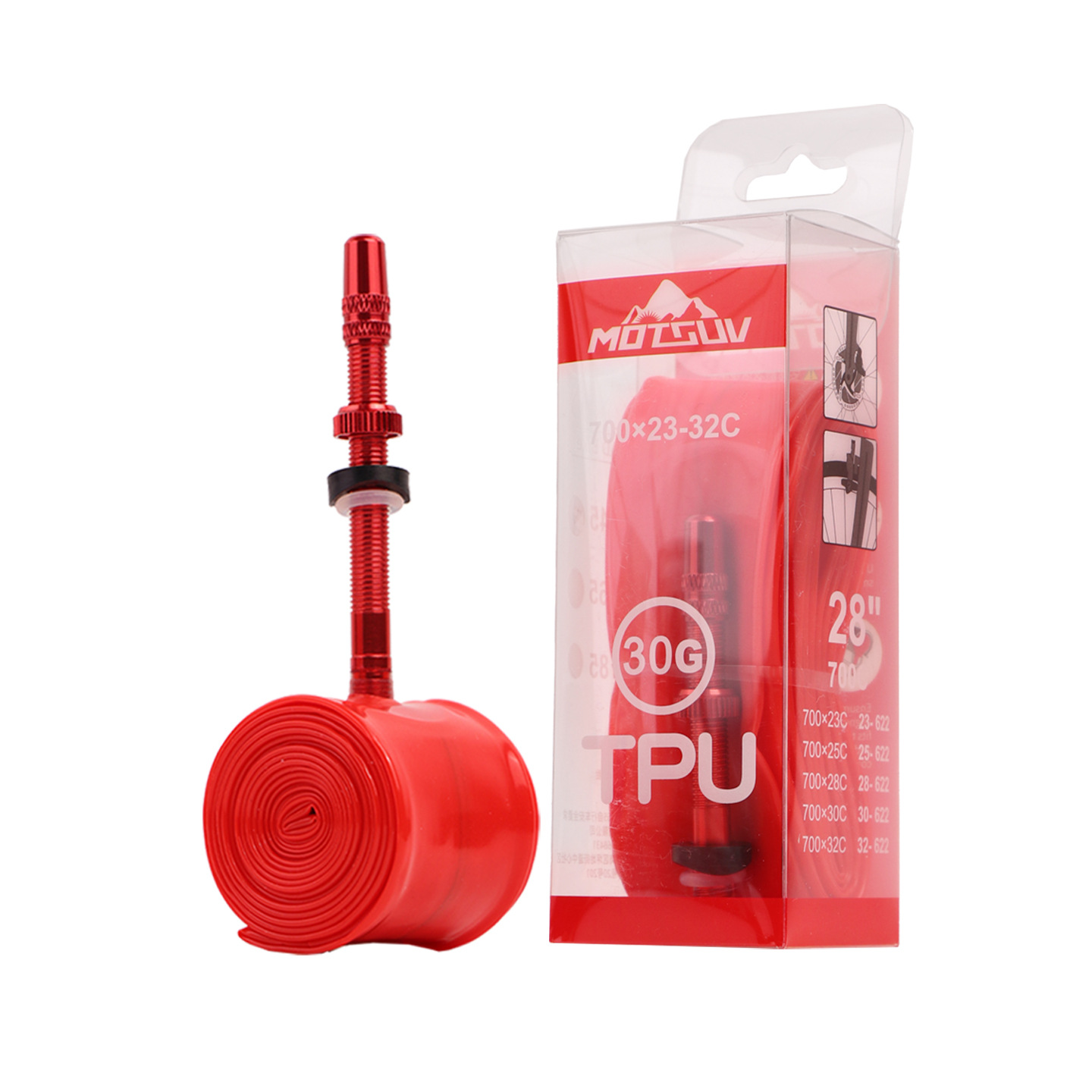 Road bicycle tire ultra-light  - مراجعة Inner Tube 700C وسعره