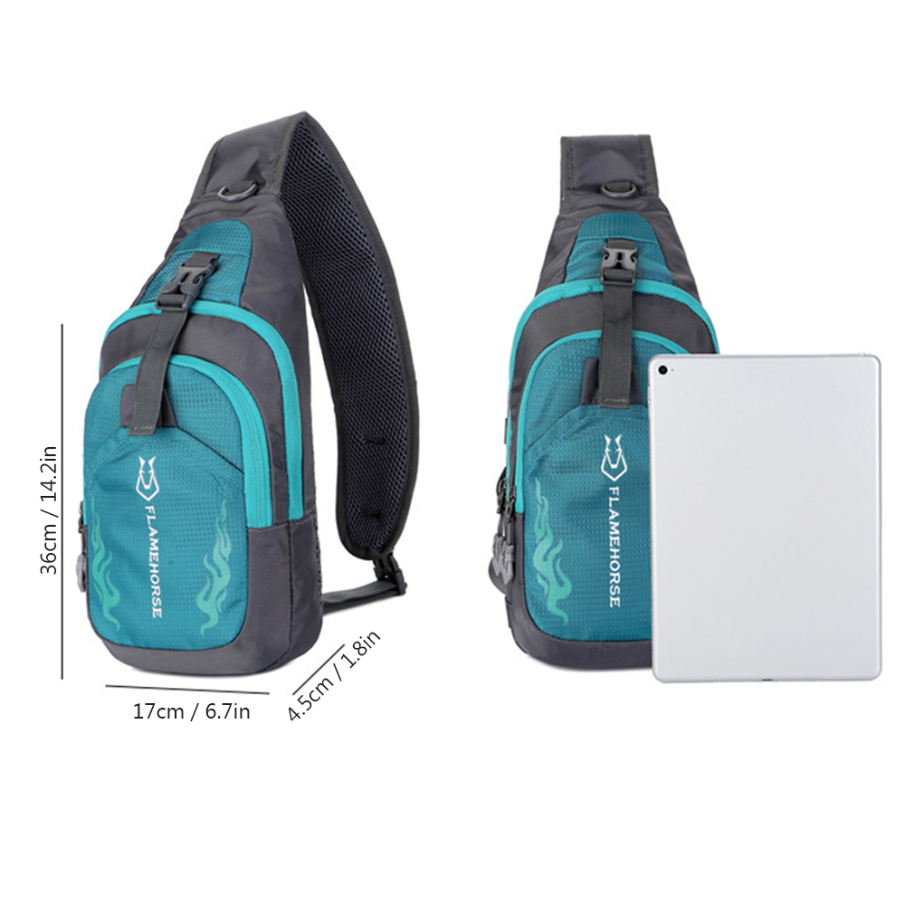 Men Sling Backpack Chest Cross - مراجعة Cycling Commuter Backpack Waterproof وسعره