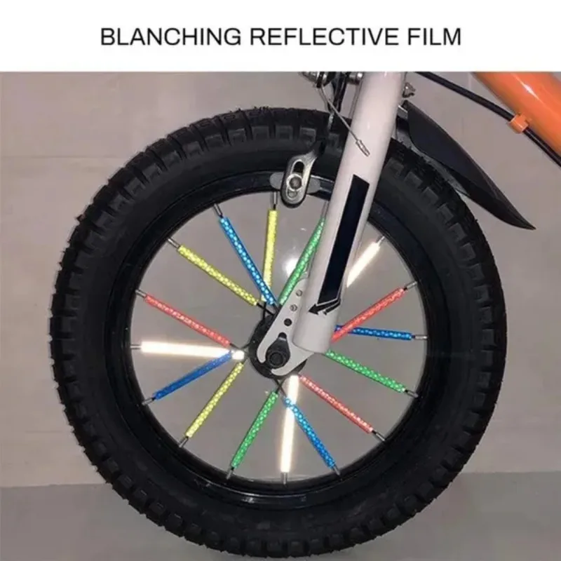 Bike Spoke Reflector Clips 12- - مراجعة Spoke Reflector Set وسعره