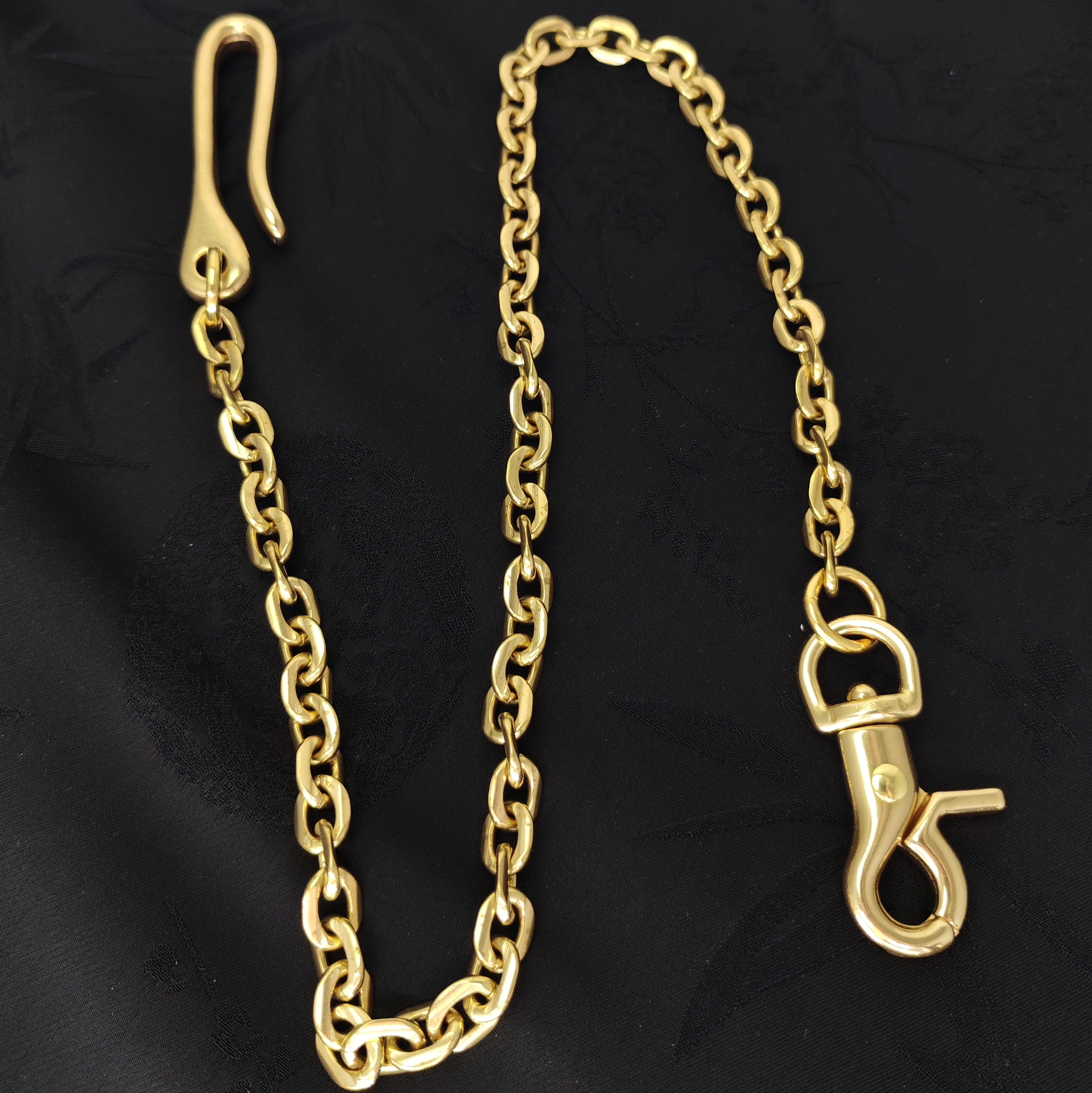 Fine Brass Wallet Jean  Japane - مراجعة Chain Lock Combination وسعره