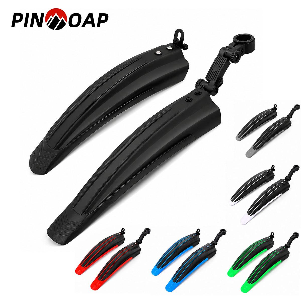 PINMOAP 2PCS Bicycle Mudguard  - مراجعة Cycling Commute Rain وسعره