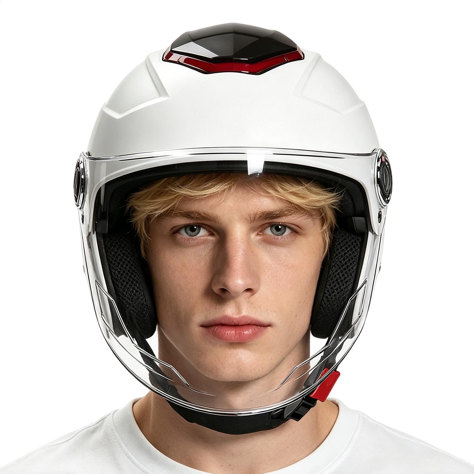 Motorcycle Helmet Breathable S - مراجعة Cycling Commute Gear وسعره