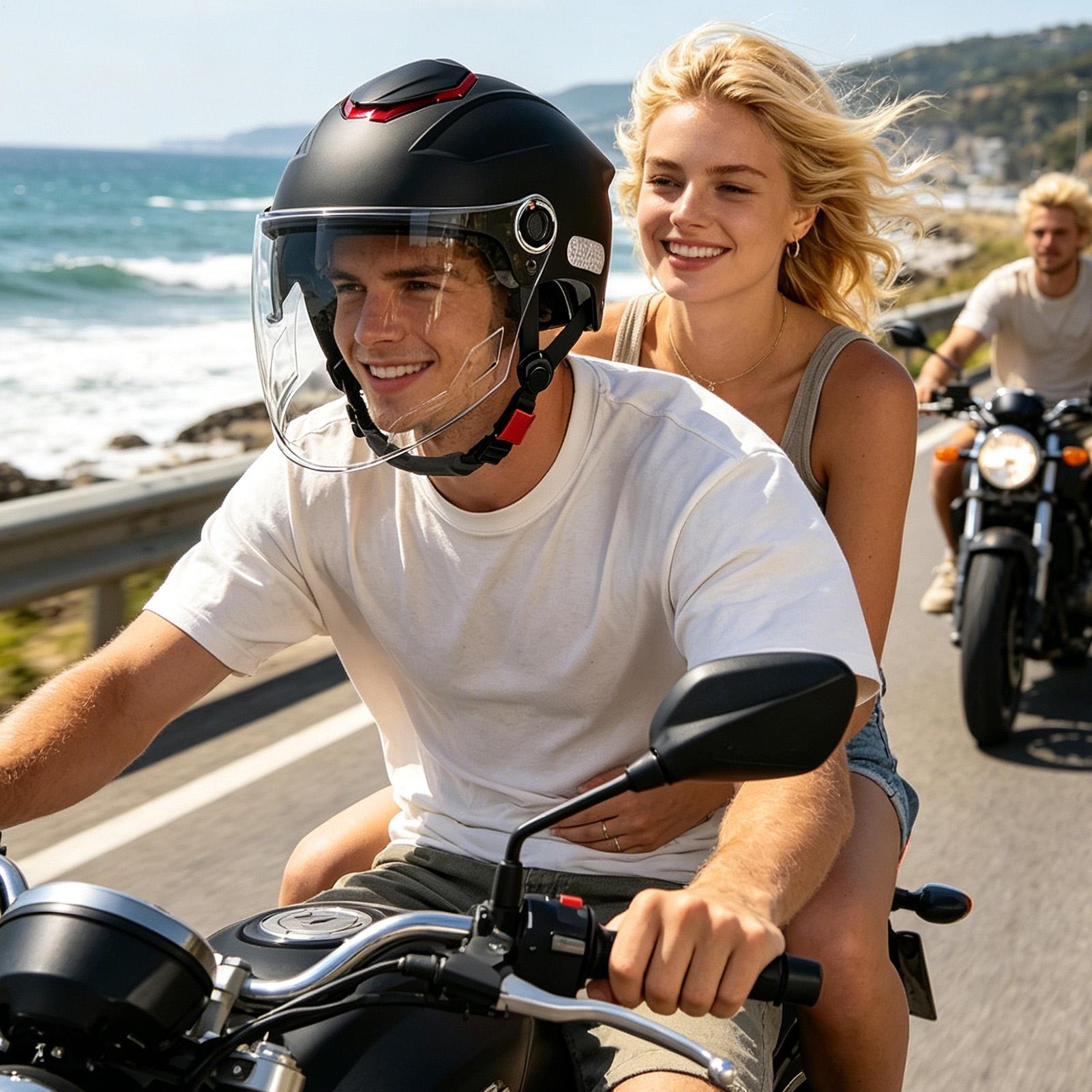 Motorcycle Helmet Breathable S - مراجعة Cycling Commute Gear وسعره