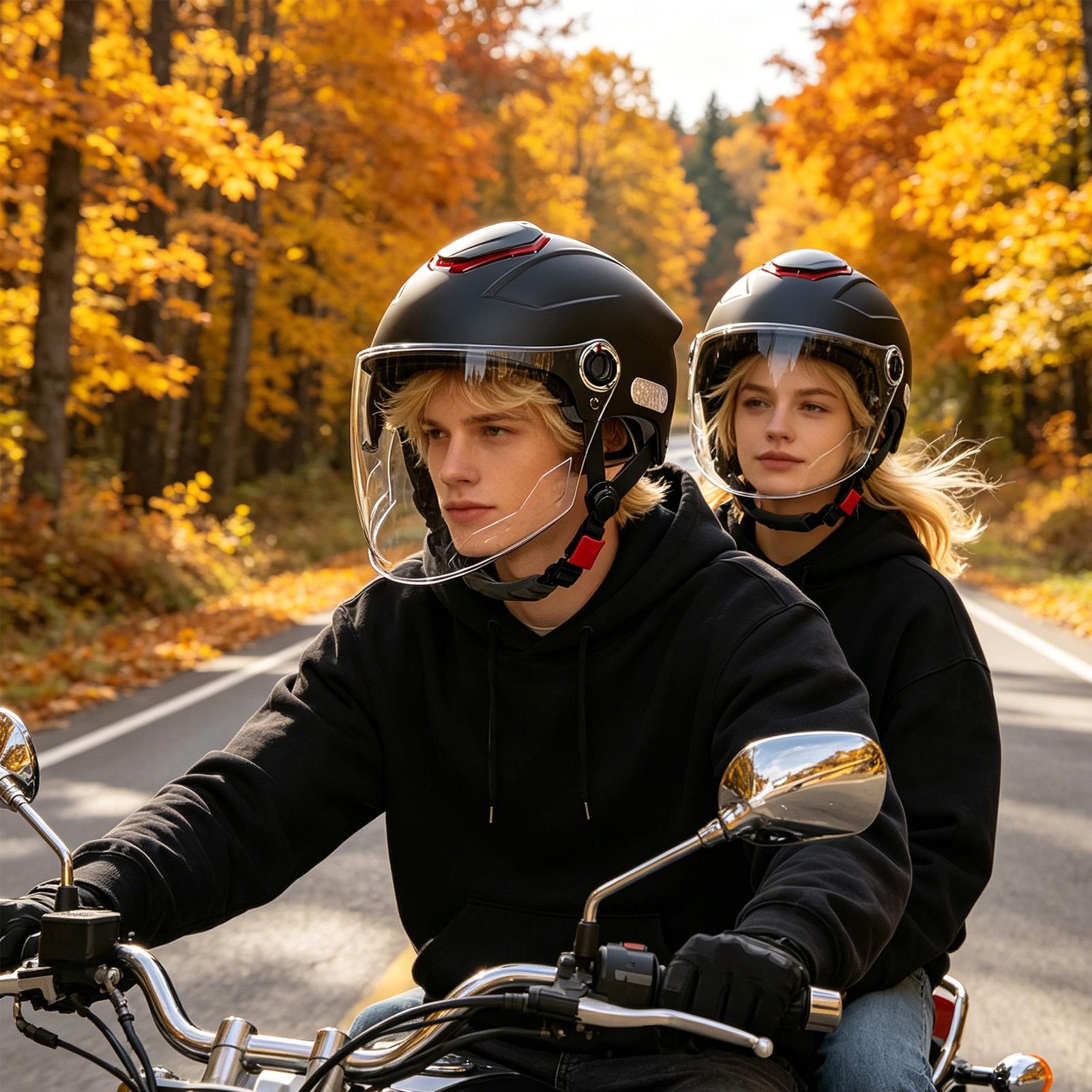 Motorcycle Helmet Breathable S - مراجعة Cycling Commute Gear وسعره