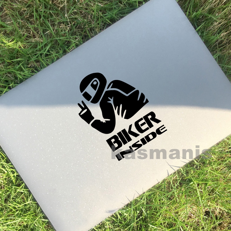 Biker Girl Inside Vinyl Sticke - مراجعة Cycling Quote وسعره
