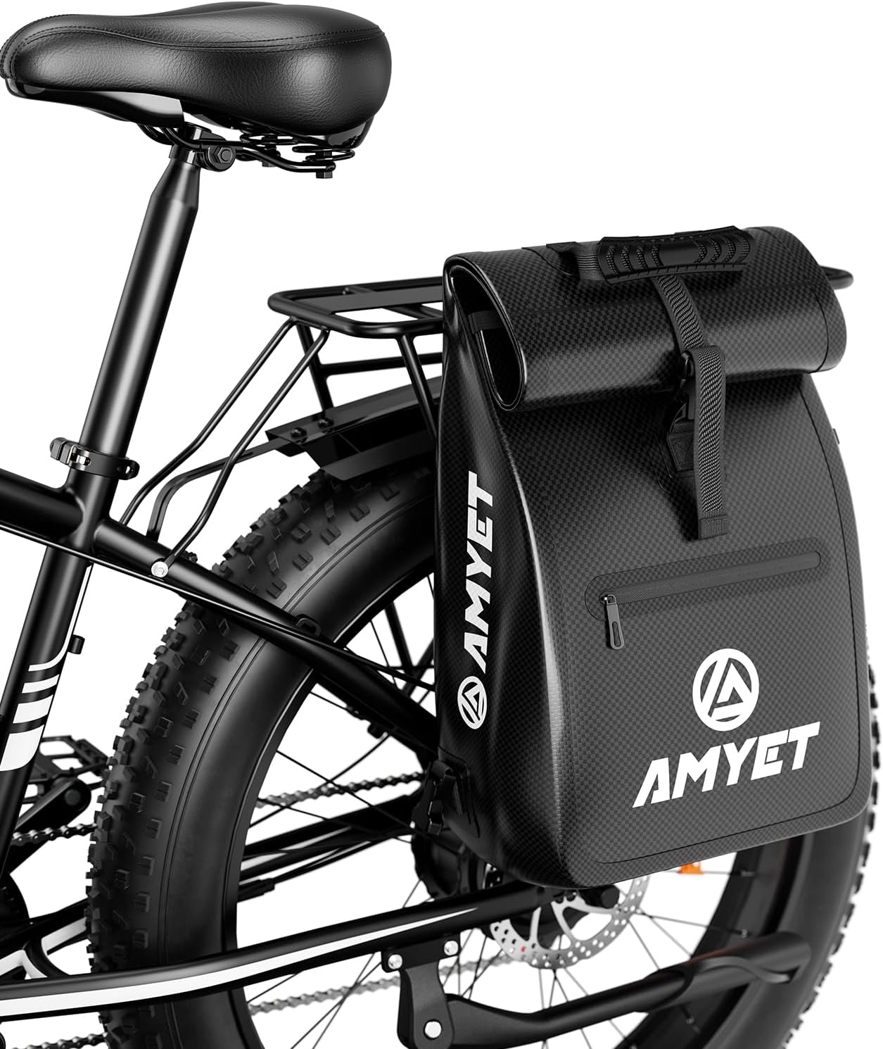 AMYET Bike Rear Pannier Bag Cy - مراجعة Cycling Commuter Backpack Waterproof وسعره