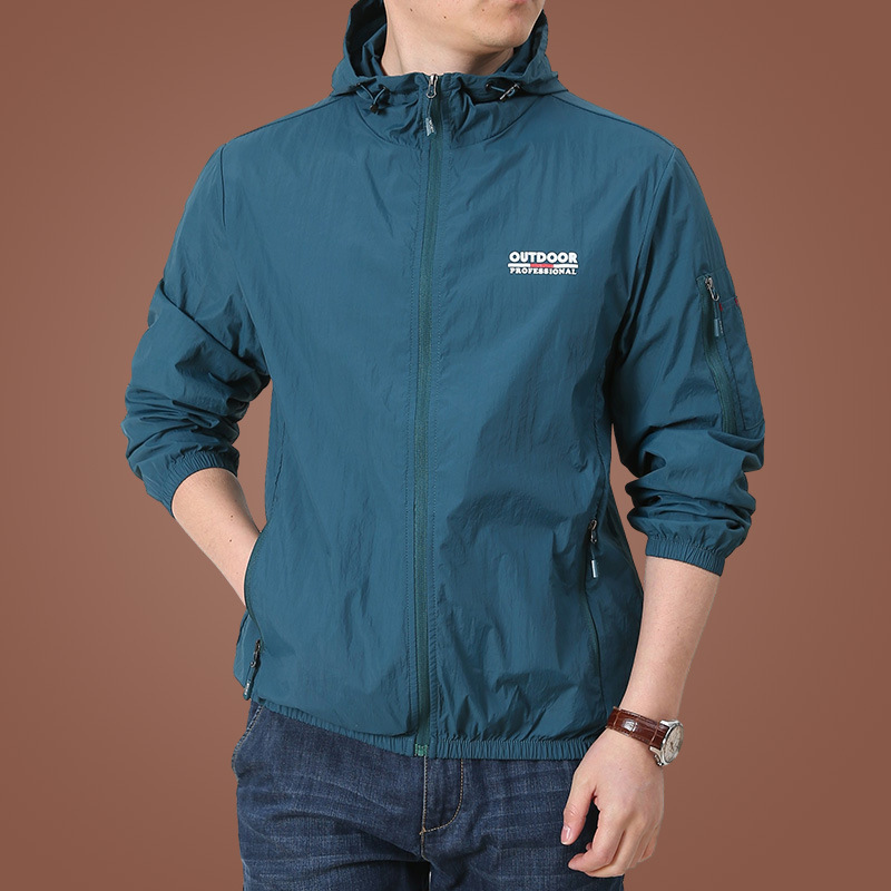 Summer Sun Jacket Men Outdoor  - مراجعة Cycling Commuter Jacket وسعره