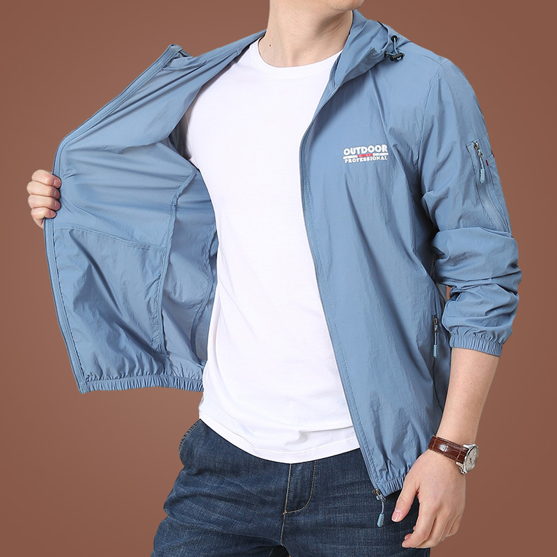 Summer Sun Jacket Men Outdoor  - مراجعة Cycling Commuter Jacket وسعره
