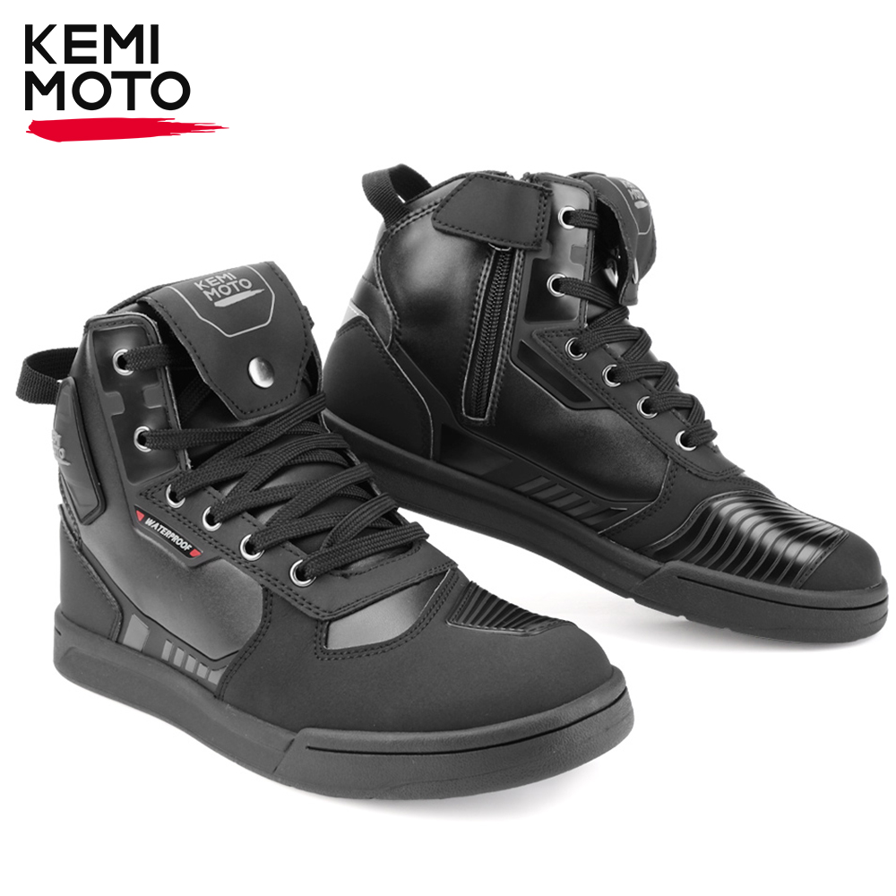 KEMIMOTO Men's Motorcycle Ridi - مراجعة Cycling Commute Shoes وسعره