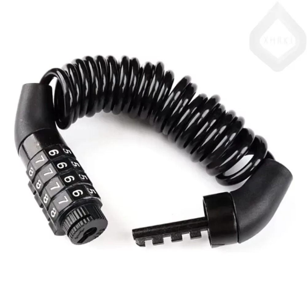 Bicycle Motorcycle Helmet Lock - مراجعة Chain Lock Combination وسعره