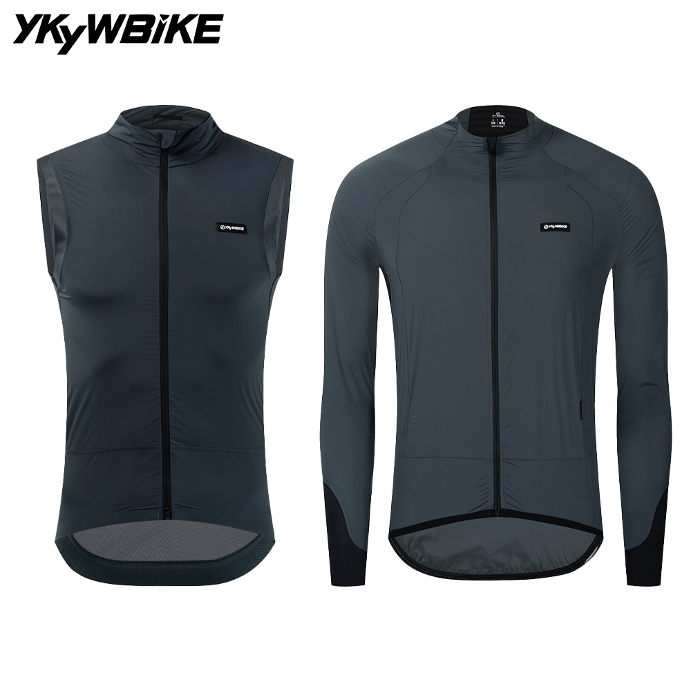 YKYWBIKE Cycling Windbreak wit - مراجعة Cycling Commuter Jacket وسعره
