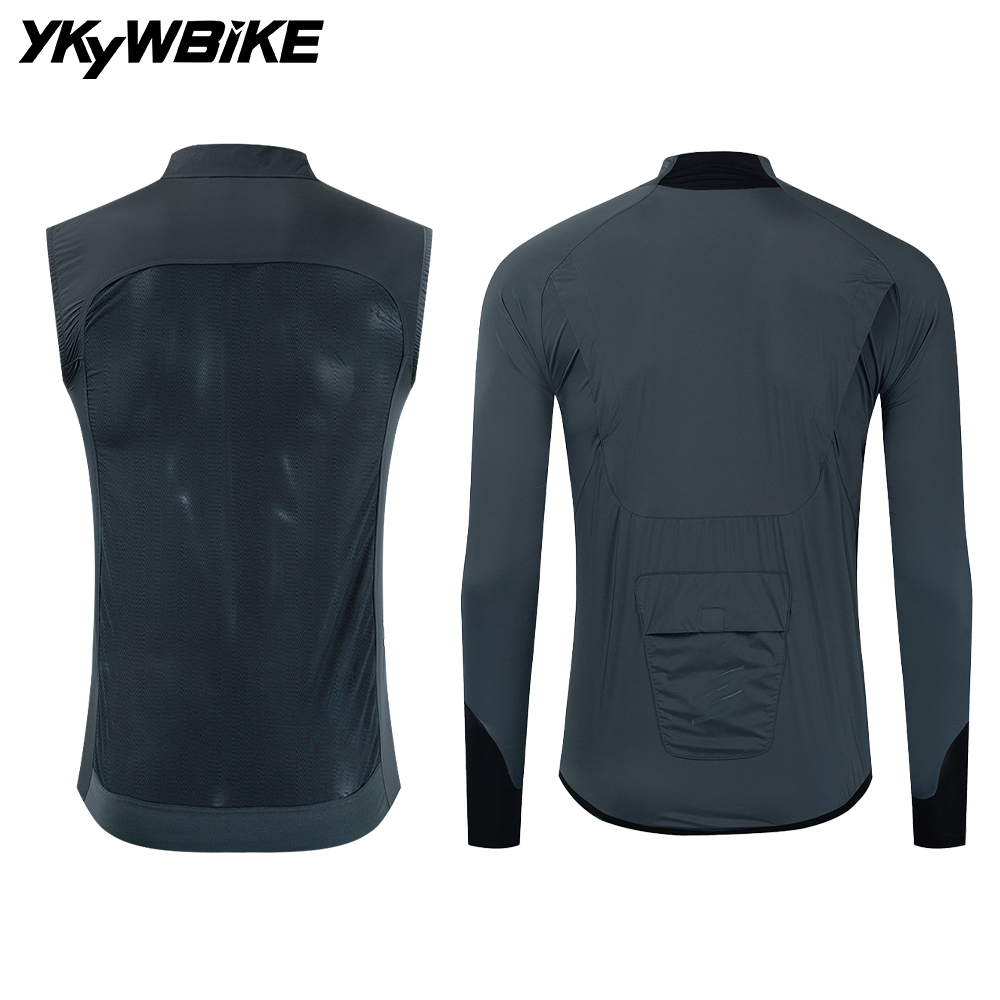 YKYWBIKE Cycling Windbreak wit - مراجعة Cycling Commuter Jacket وسعره