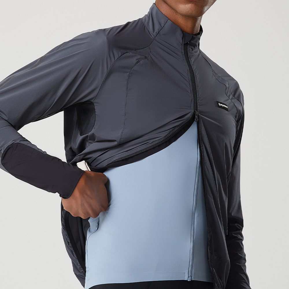 YKYWBIKE Cycling Windbreak wit - مراجعة Cycling Commuter Jacket وسعره