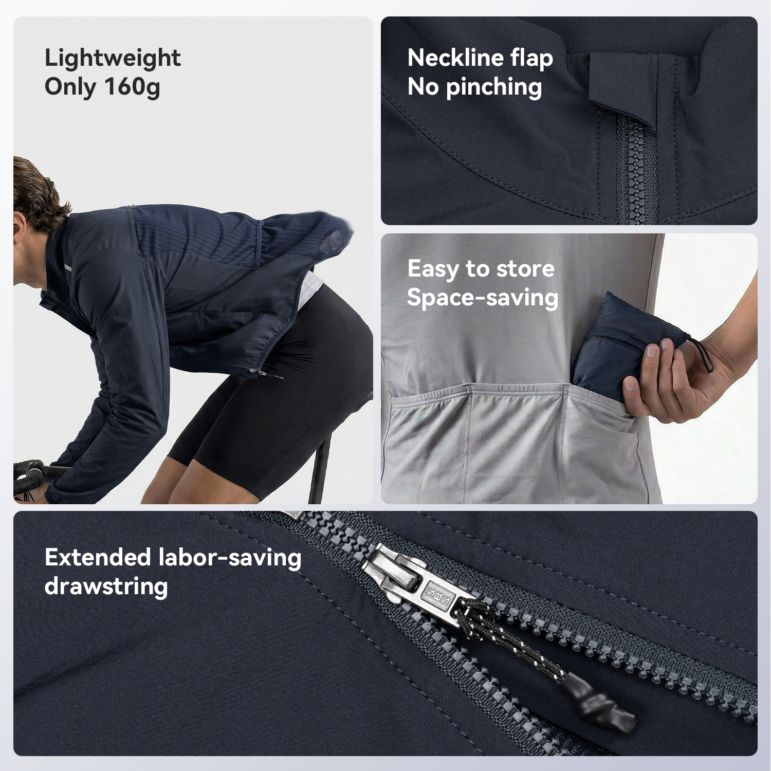 ROCKBROS Cycling Jacket Lightw - مراجعة Cycling Commute Jacket وسعره