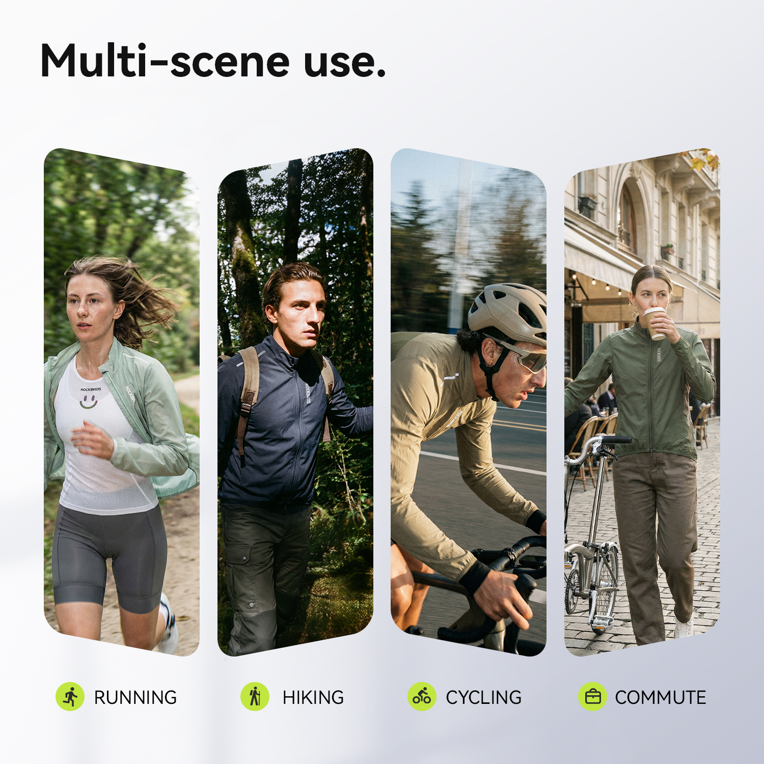 ROCKBROS Cycling Jacket Lightw - مراجعة Cycling Commute Jacket وسعره