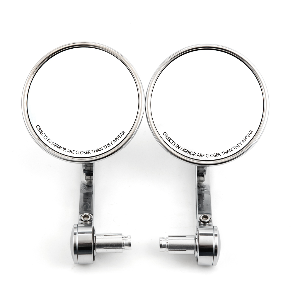 Evomosa Motorcycle Chrome Conv - مراجعة Mirror Handlebar Convex وسعره