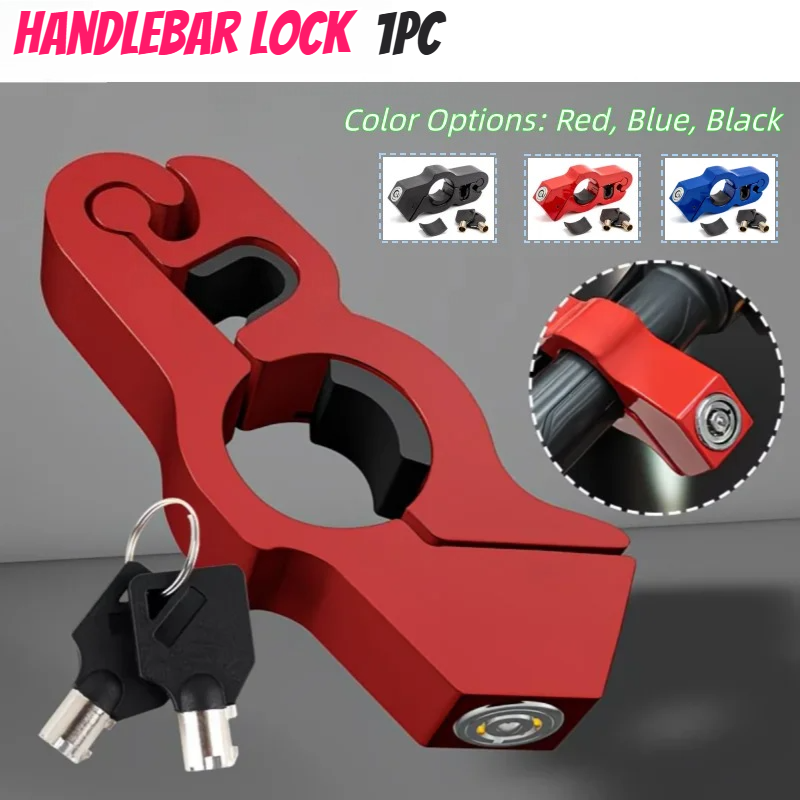 Motorcycle & Bicycle Handlebar - مراجعة Commuter Bike Lock وسعره