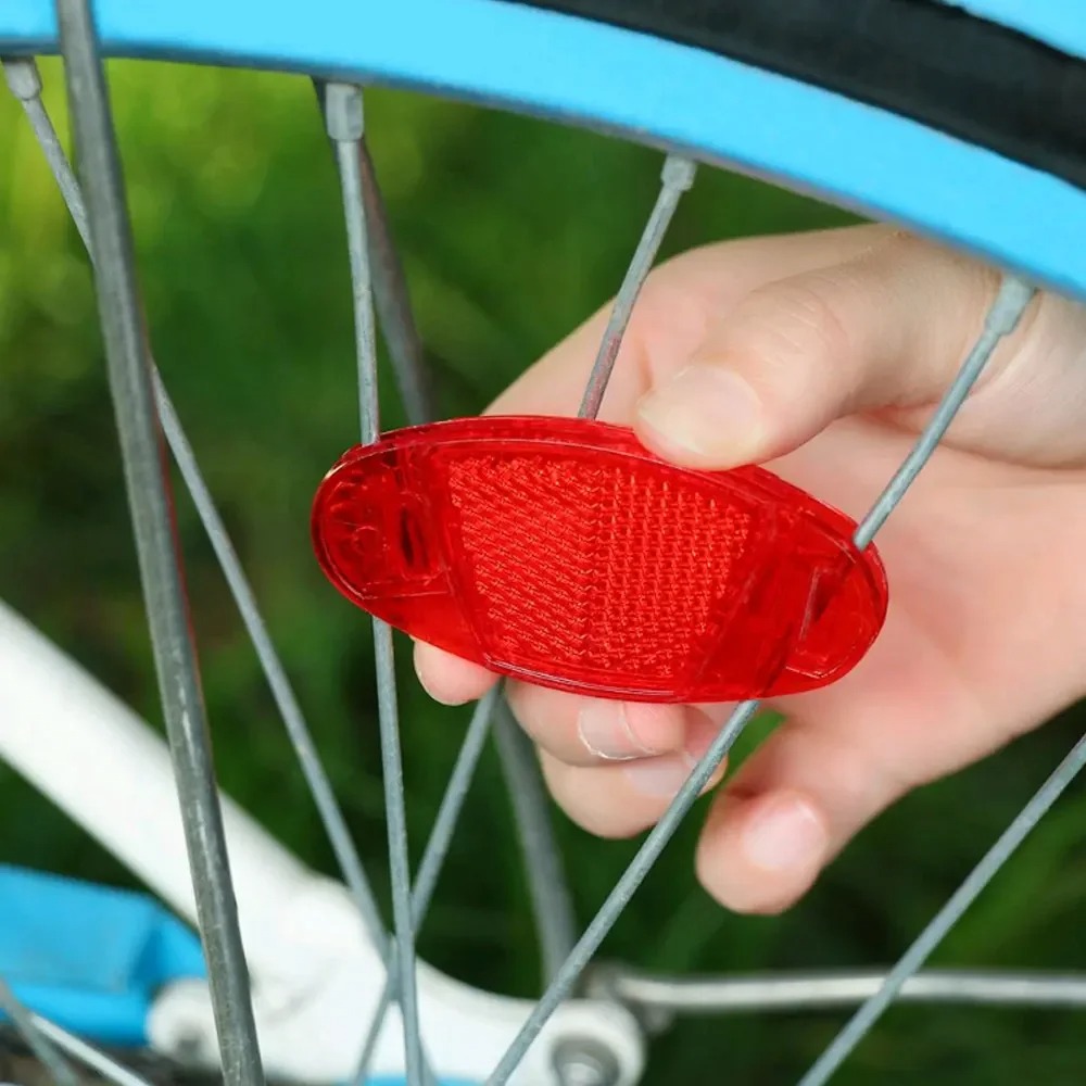 4Pcs/set Bicycle Mountain Bike - مراجعة Spoke Reflector Set وسعره