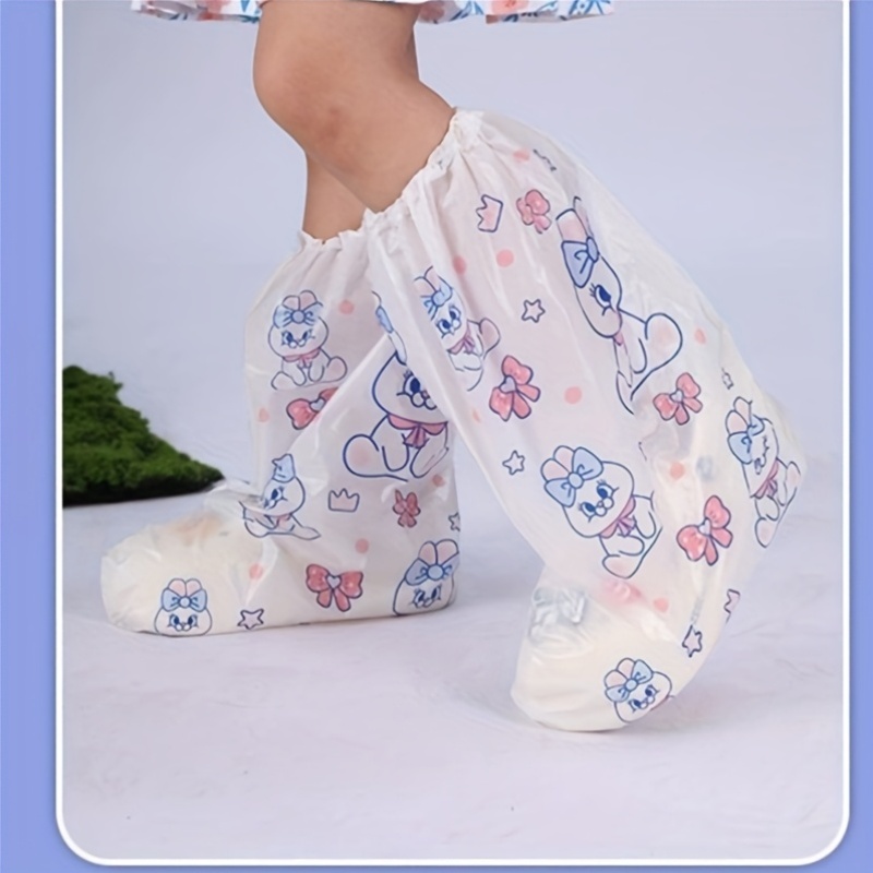 10pc Cartoon Rabbit Shoe Cover - مراجعة Cycling Commute Shoes وسعره