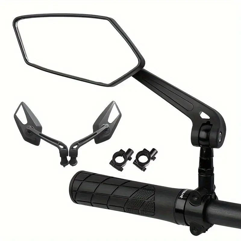 2pcs Motorcycle Handlebar Mirr - مراجعة Mirror Handlebar Convex وسعره