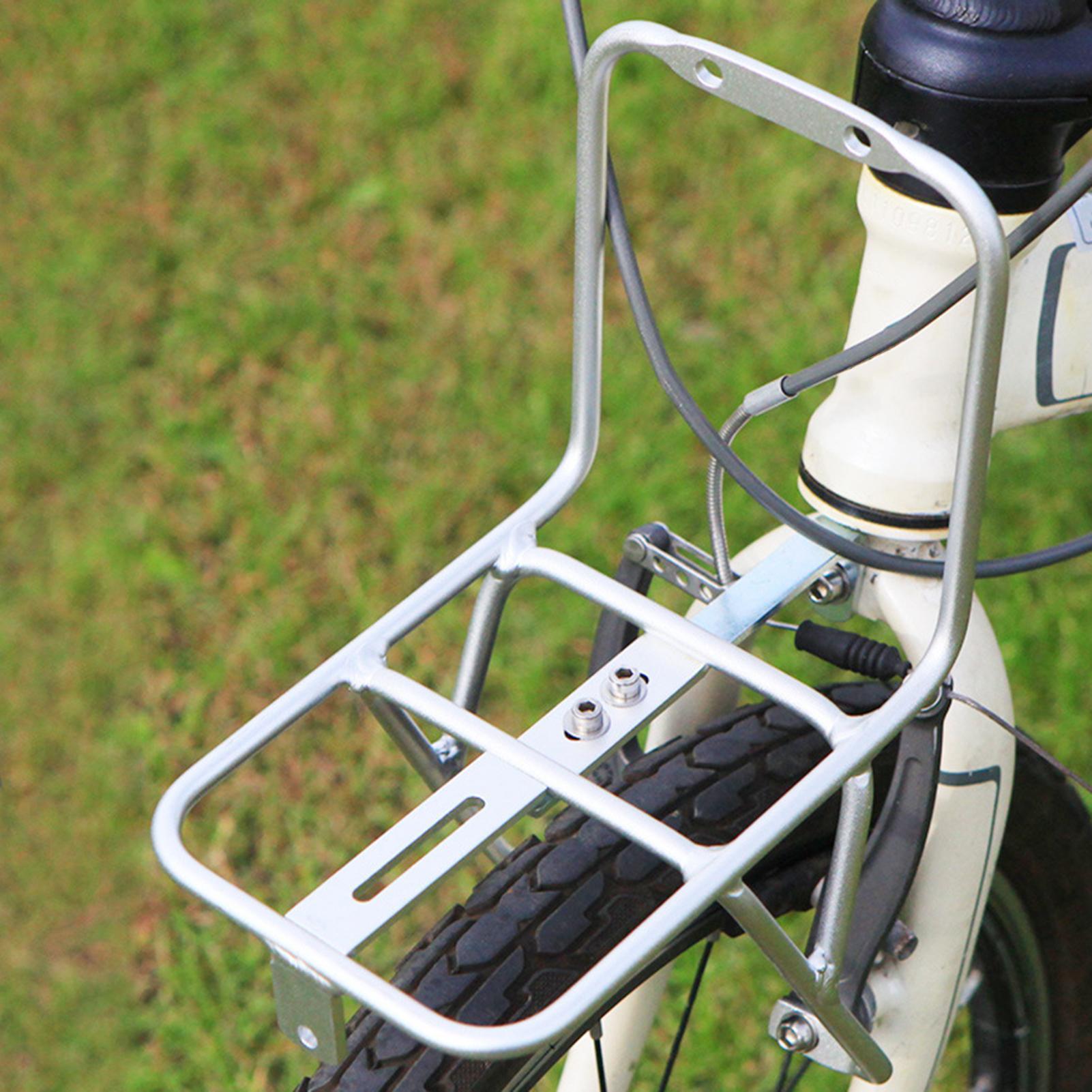 Bike Front Rack Aluminum Alloy - مراجعة Cycling Commuting وسعره