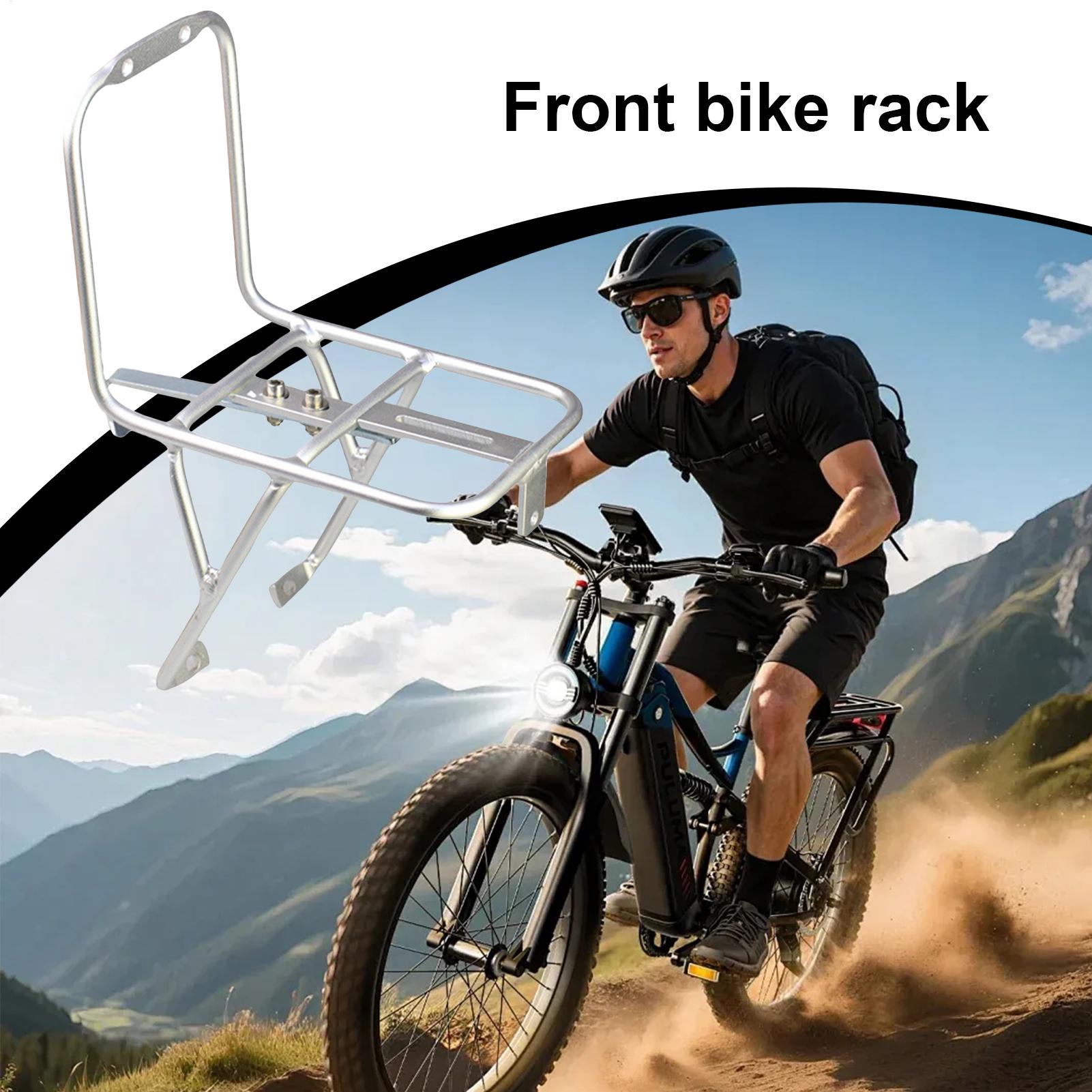 Bike Front Rack Aluminum Alloy - مراجعة Cycling Commuting وسعره