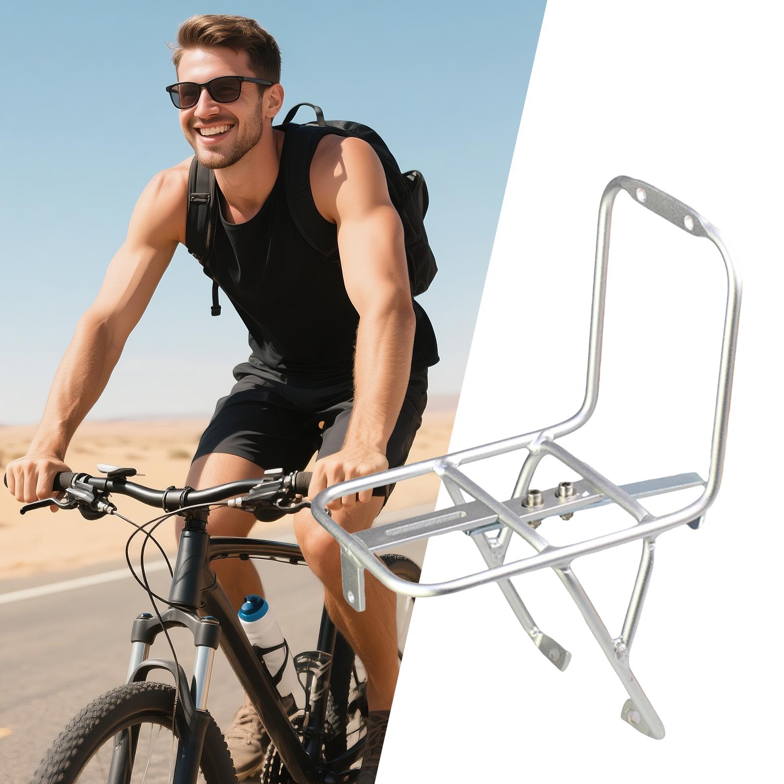 Bike Front Rack Aluminum Alloy - مراجعة Cycling Commuting وسعره