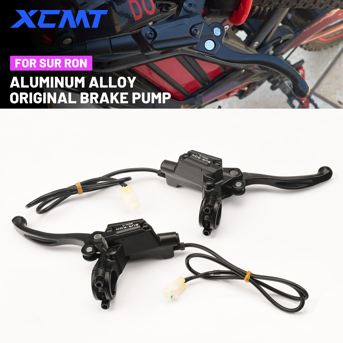 For SURRON Original Brake Cyli - مراجعة Bike Light Front Rear وسعره