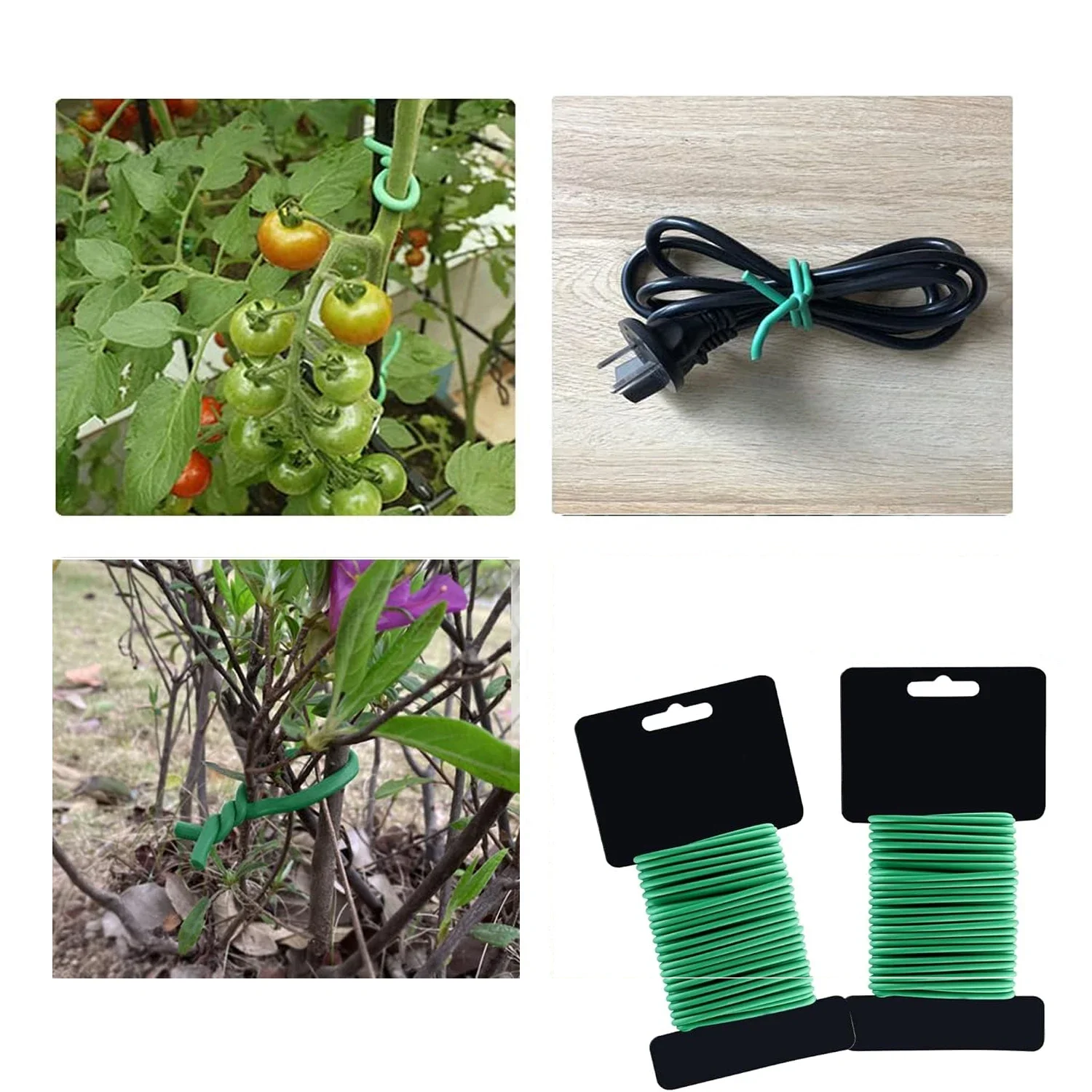 5/8/10m Reusable Plant Support - مراجعة Cable Lock Flexible وسعره
