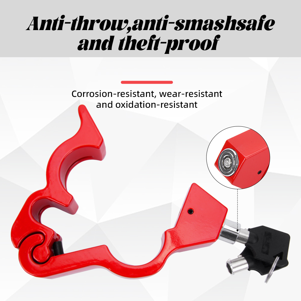 Motorcycle & Bicycle Handlebar - مراجعة Commuter Bike Lock وسعره