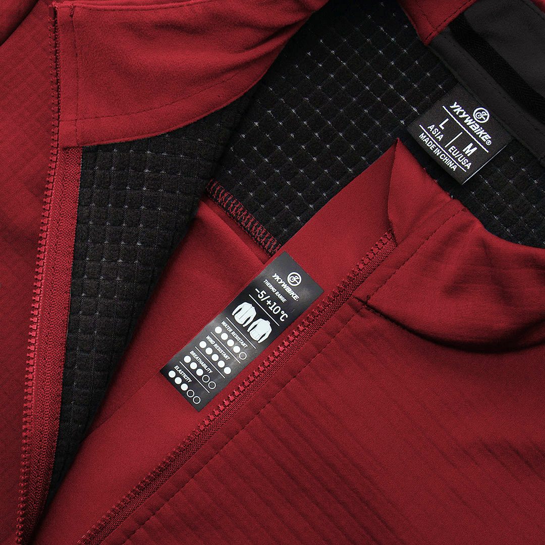 YKYWBIKE Winter Cycling Jersey - مراجعة Cycling Commuter Jacket وسعره