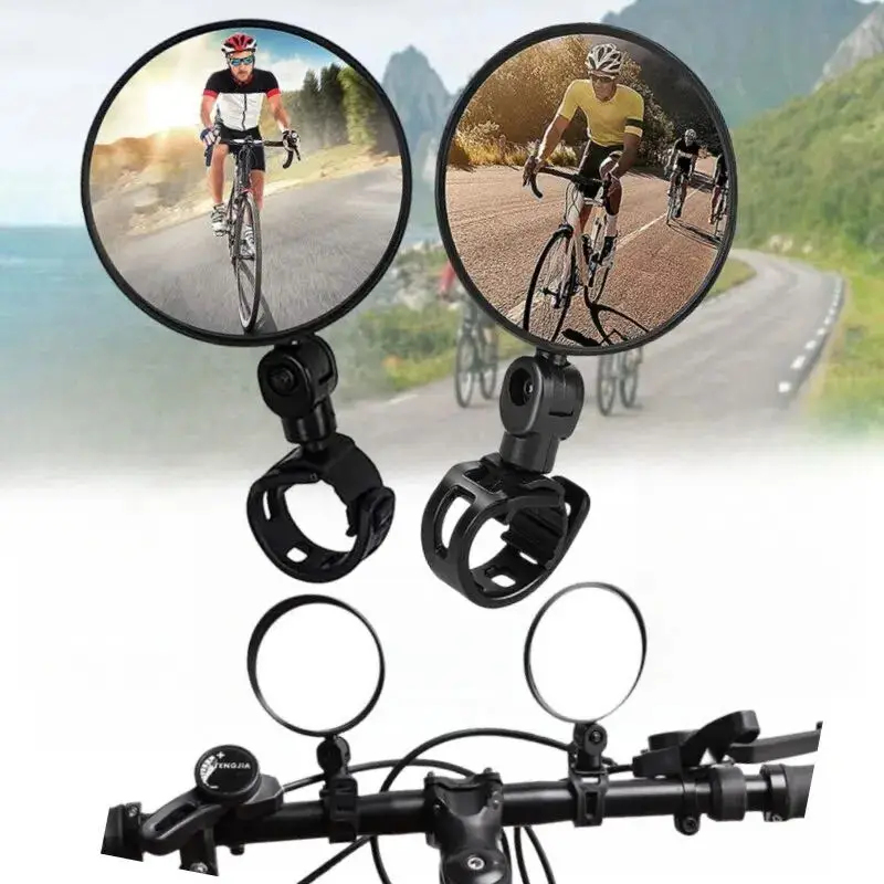 Universal Bicycle Rearview Mir - مراجعة Mirror Handlebar Convex وسعره
