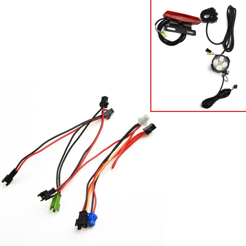 24-60V Electric Bike Light Con - مراجعة Bike Light Front Rear وسعره