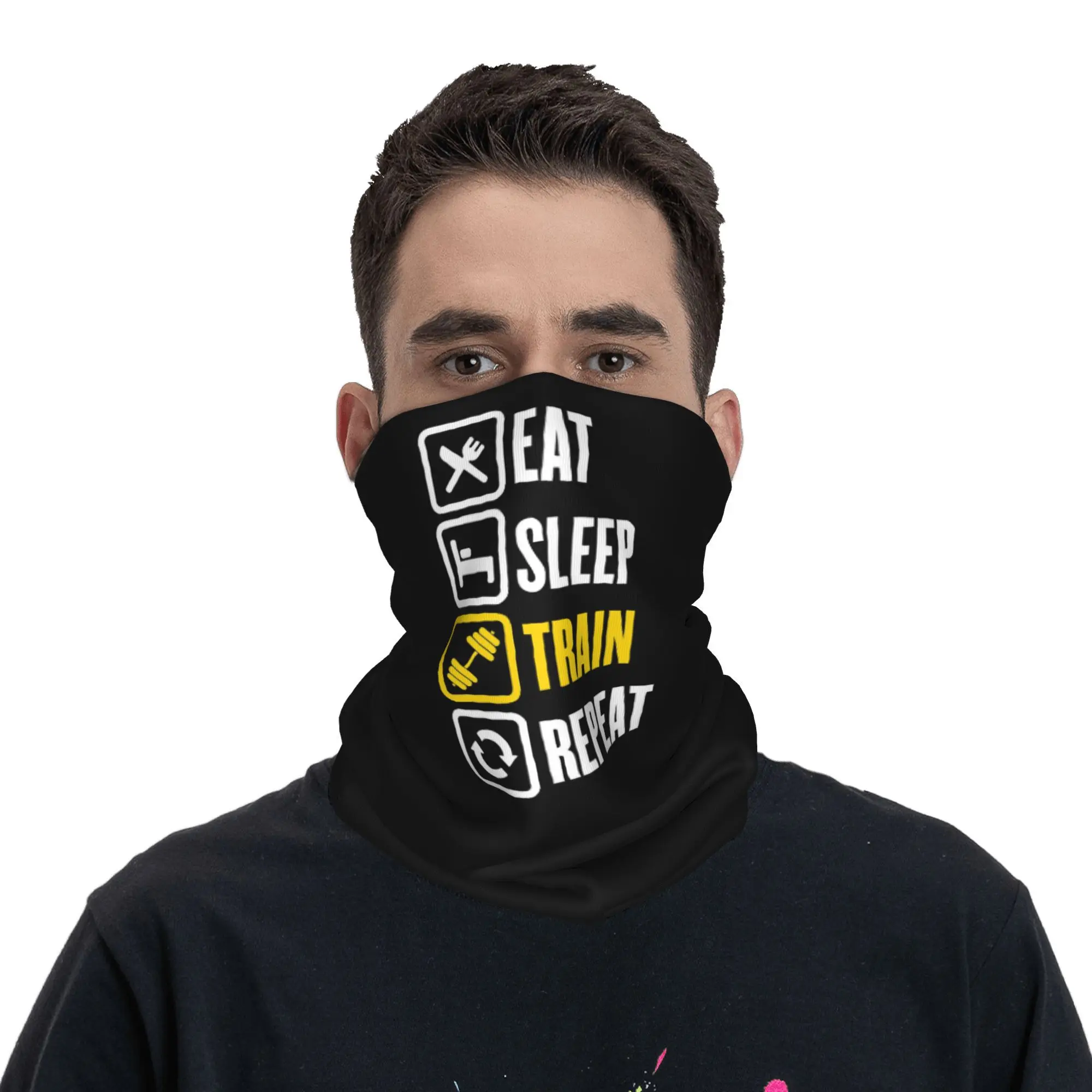 Eat Sleep Train Repeat Gym Mot - مراجعة Cycling Quote وسعره