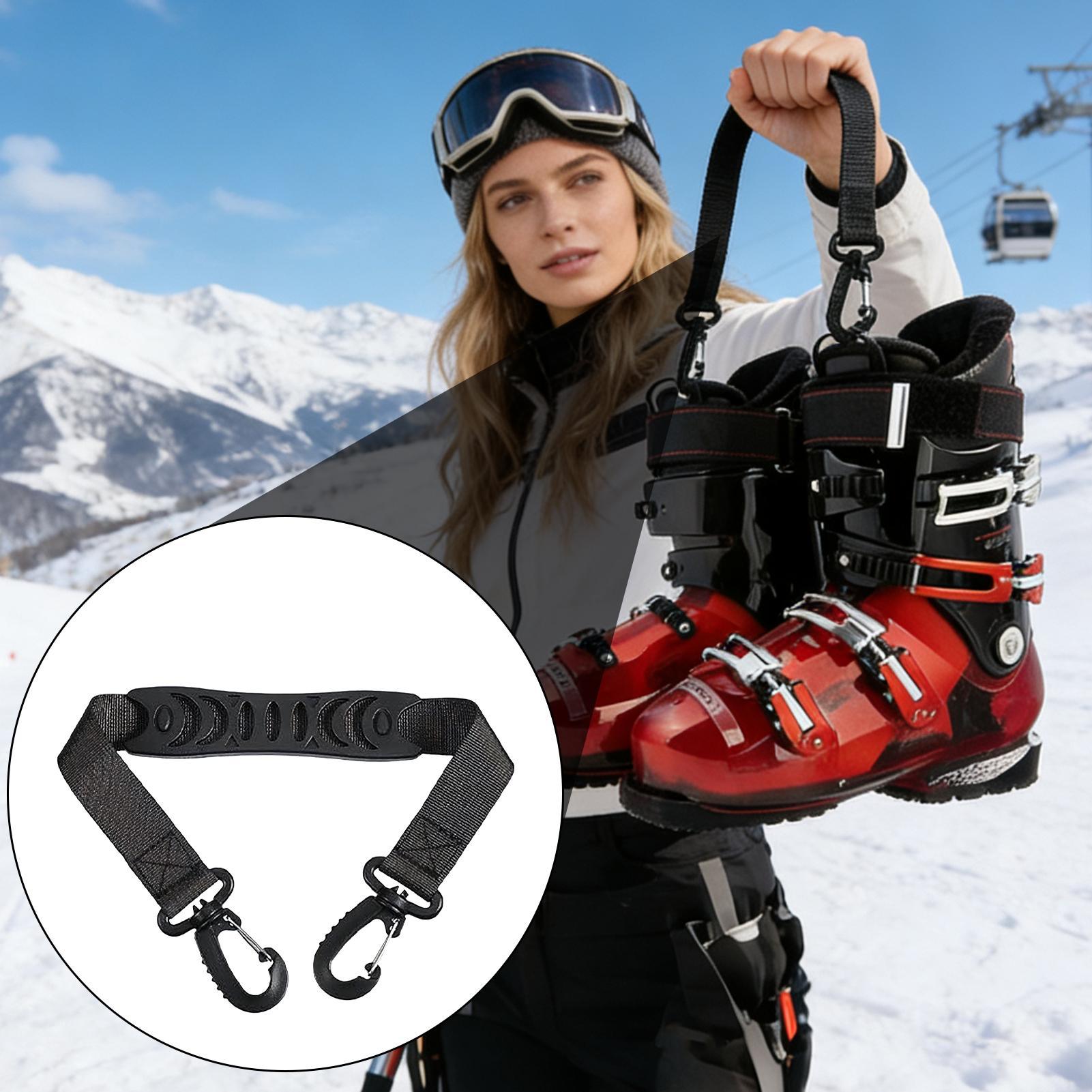 Ski Boot Straps Gear Shoulder  - مراجعة Cycling Commuting وسعره