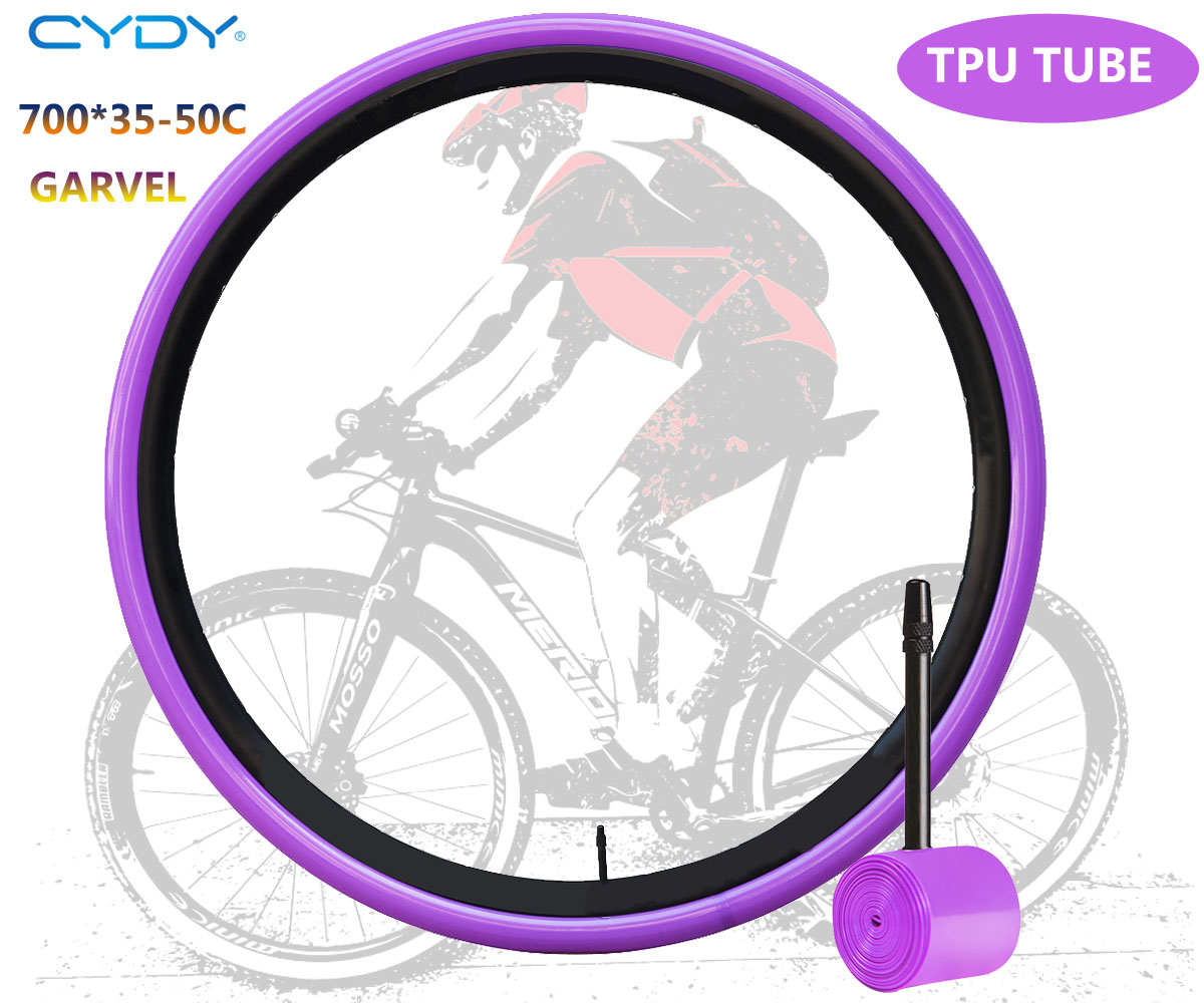 CYDY TPU 700C GRAVEL Road Bike - مراجعة Inner Tube 700C وسعره