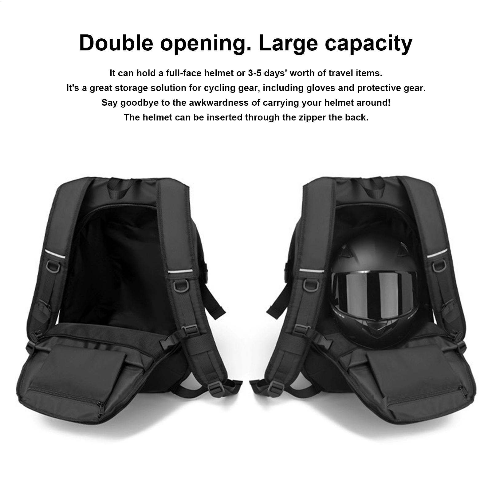 Helmet Backpack Equipment Carr - مراجعة Cycling Commuter Backpack Laptop وسعره
