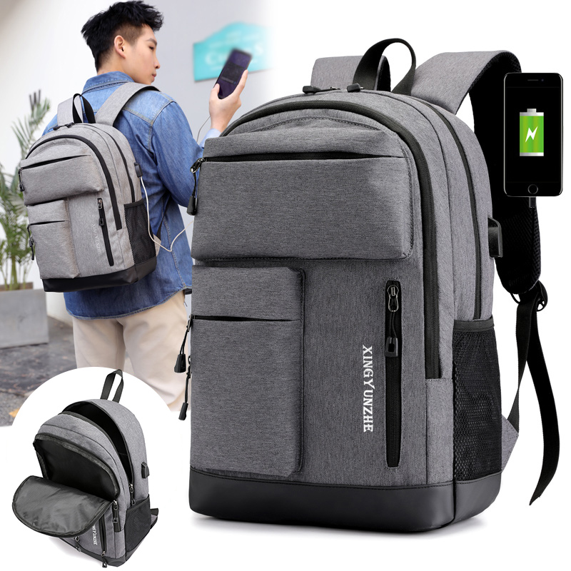 Men Women USB Charging Backpac - مراجعة Cycling Commuter Backpack Laptop وسعره