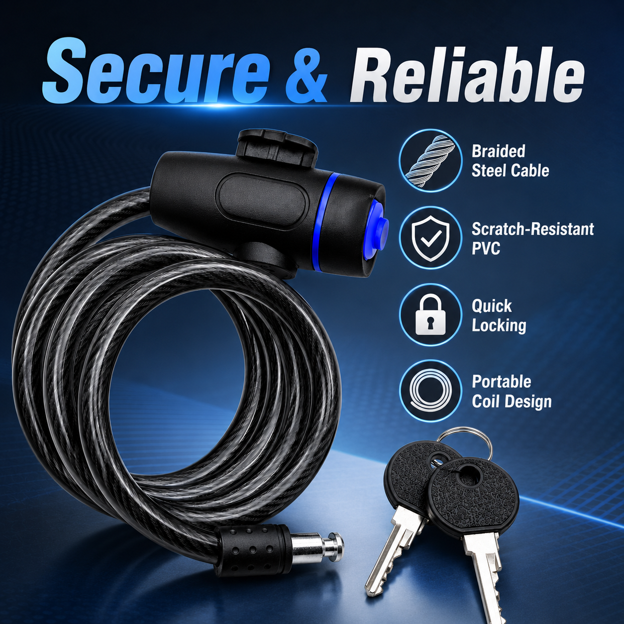PINMOAP 1PC Universal Bike Loc - مراجعة Commuter Bike Lock وسعره