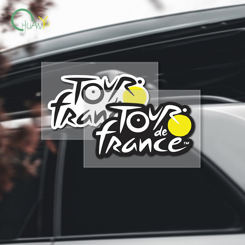 Tour de France logo sticker fo - مراجعة Bike Light Front Rear وسعره