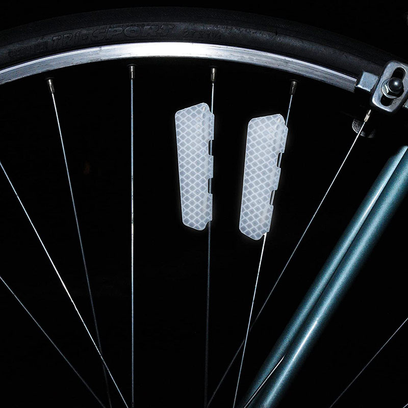 4Pcs/Set Bike Reflective Stick - مراجعة Spoke Reflector Set وسعره