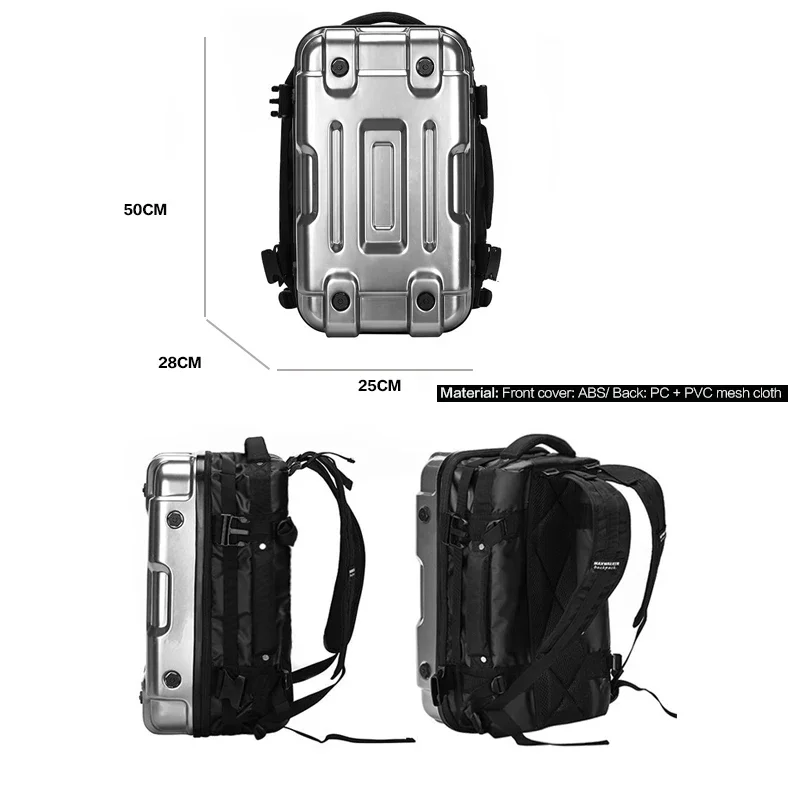 Men Women Hard Shell Water Rep - مراجعة Cycling Commuter Backpack Laptop وسعره