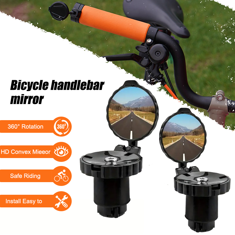 NPY 2026Bicycle Mini Handlebar - مراجعة Mirror Handlebar Convex وسعره