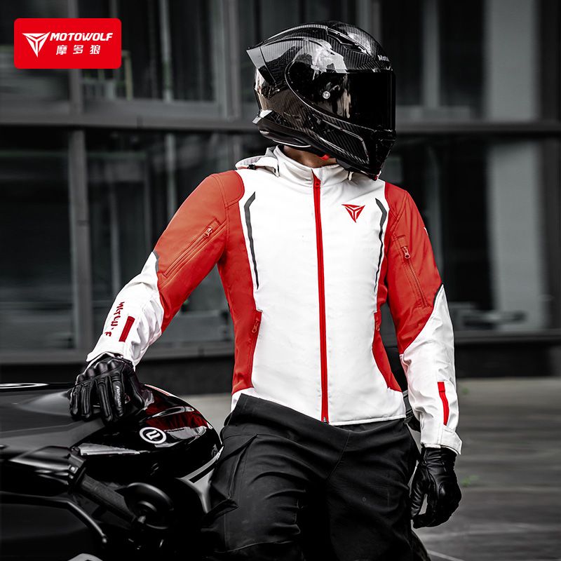 MOTOWOLF Windbreaker Motorcycl - مراجعة Cycling Commute Jacket وسعره